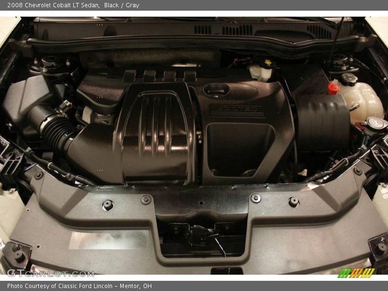 Black / Gray 2008 Chevrolet Cobalt LT Sedan