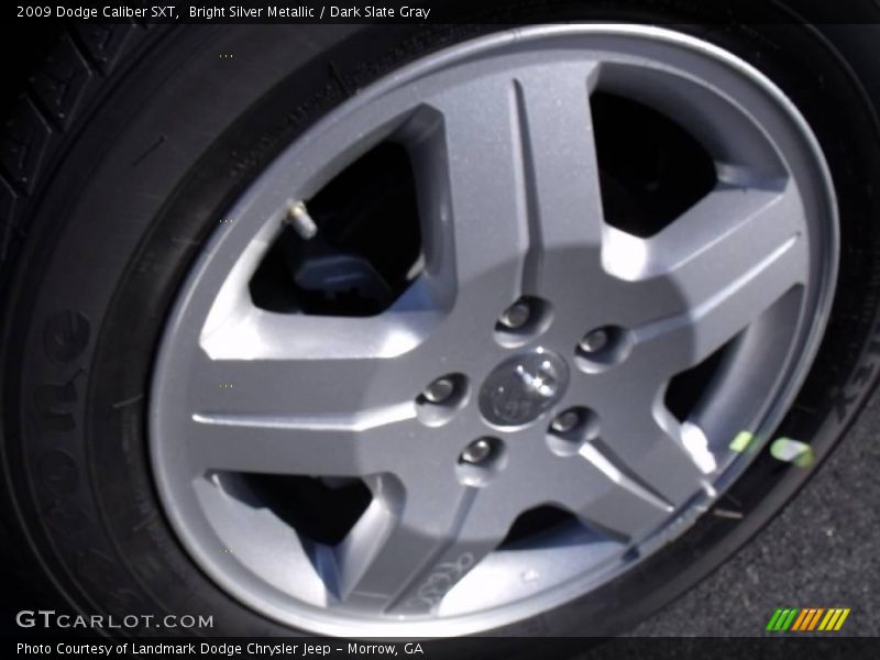 Bright Silver Metallic / Dark Slate Gray 2009 Dodge Caliber SXT
