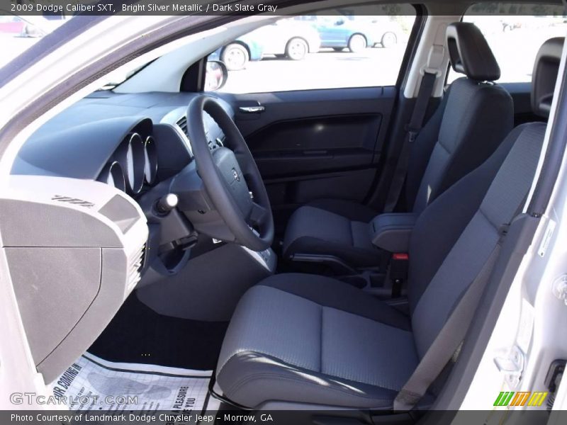 Bright Silver Metallic / Dark Slate Gray 2009 Dodge Caliber SXT