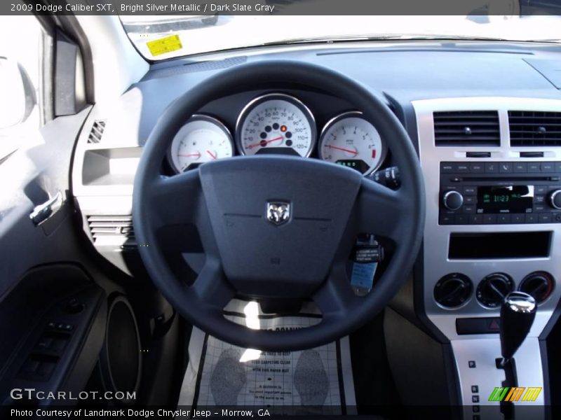 Bright Silver Metallic / Dark Slate Gray 2009 Dodge Caliber SXT
