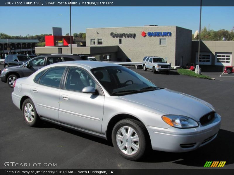 Silver Frost Metallic / Medium/Dark Flint 2007 Ford Taurus SEL