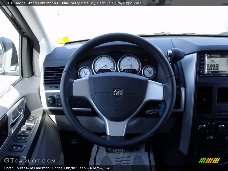 Blackberry Metallic / Dark Slate Gray/Light Shale 2010 Dodge Grand Caravan SXT
