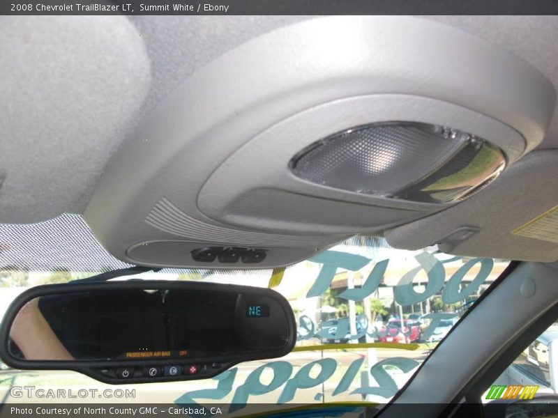 Summit White / Ebony 2008 Chevrolet TrailBlazer LT