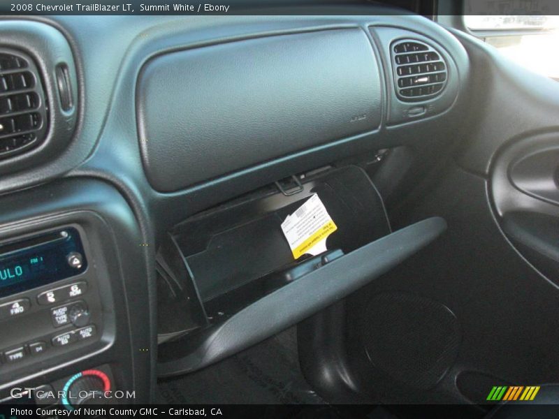 Summit White / Ebony 2008 Chevrolet TrailBlazer LT