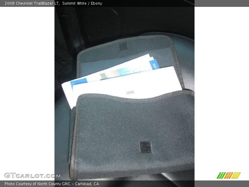 Summit White / Ebony 2008 Chevrolet TrailBlazer LT