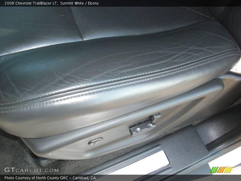 Summit White / Ebony 2008 Chevrolet TrailBlazer LT