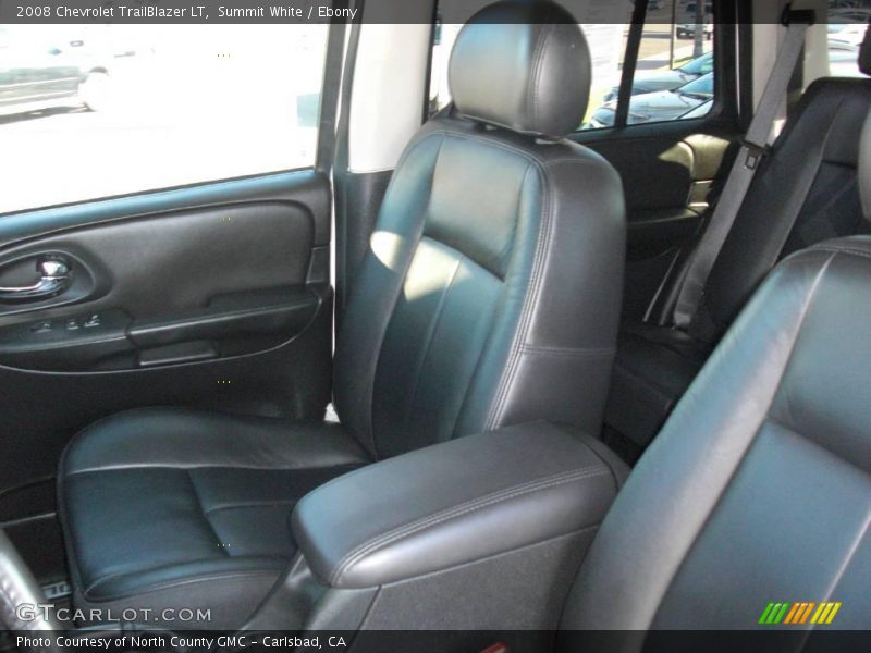 Summit White / Ebony 2008 Chevrolet TrailBlazer LT