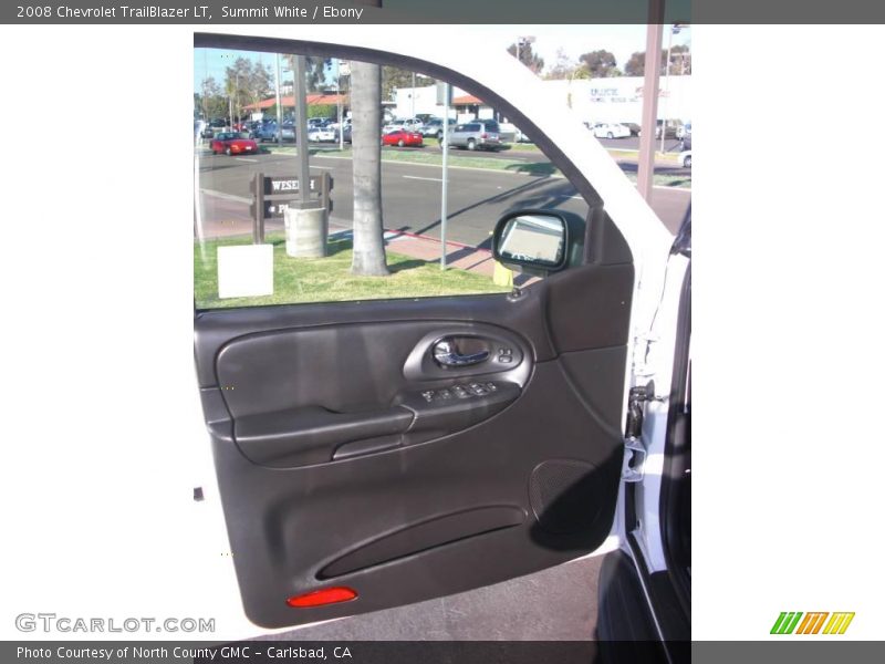 Summit White / Ebony 2008 Chevrolet TrailBlazer LT