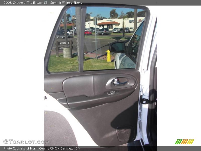 Summit White / Ebony 2008 Chevrolet TrailBlazer LT