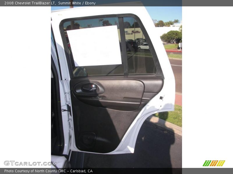 Summit White / Ebony 2008 Chevrolet TrailBlazer LT