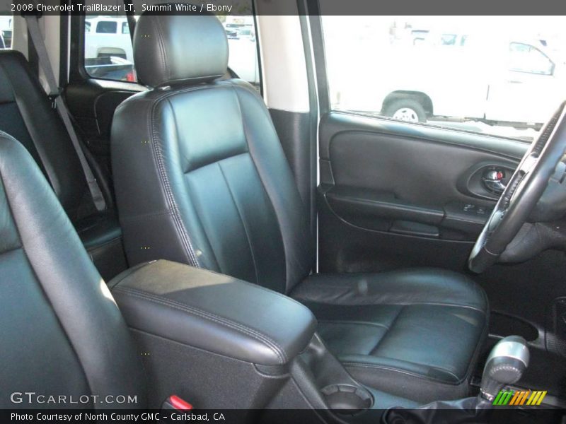 Summit White / Ebony 2008 Chevrolet TrailBlazer LT