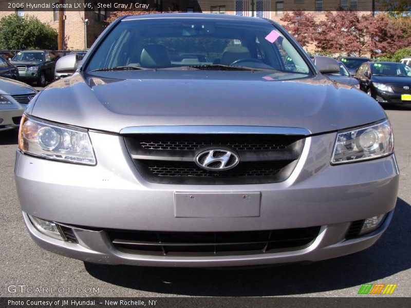 Steel Gray / Gray 2006 Hyundai Sonata LX V6