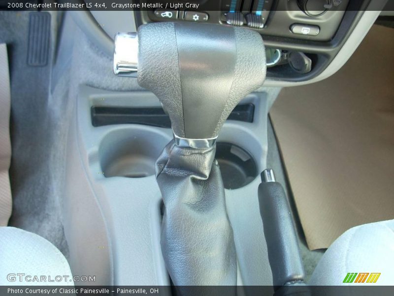 Graystone Metallic / Light Gray 2008 Chevrolet TrailBlazer LS 4x4