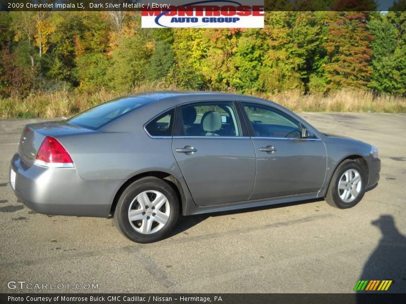Dark Silver Metallic / Ebony 2009 Chevrolet Impala LS