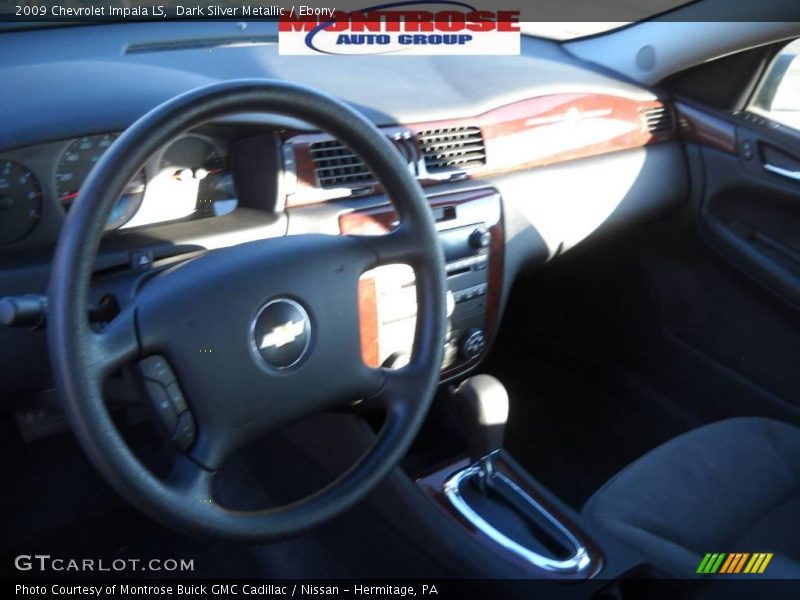 Dark Silver Metallic / Ebony 2009 Chevrolet Impala LS