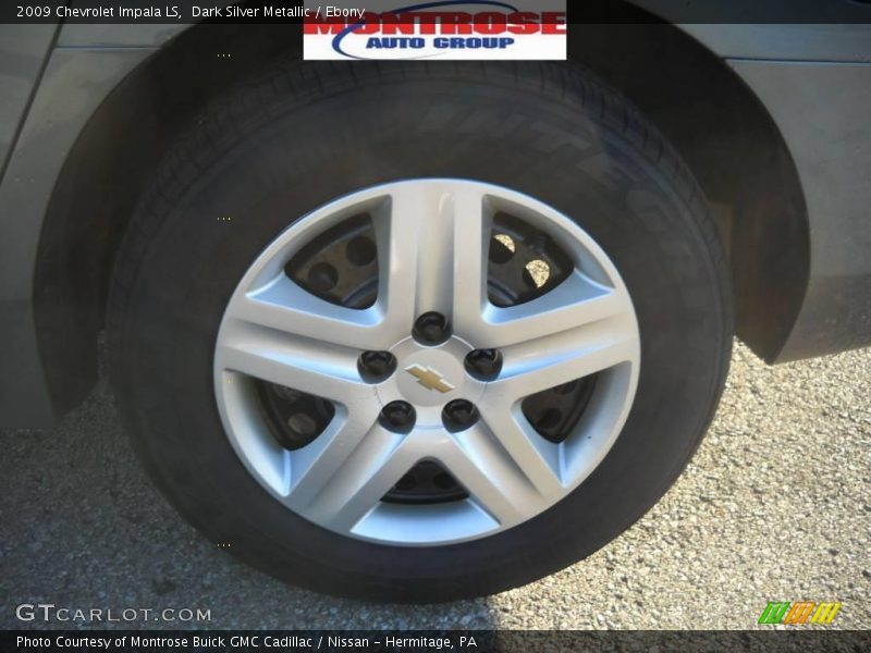 Dark Silver Metallic / Ebony 2009 Chevrolet Impala LS