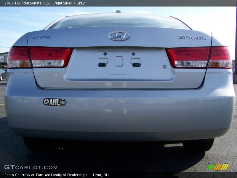 Bright Silver / Gray 2007 Hyundai Sonata GLS
