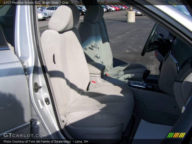 Bright Silver / Gray 2007 Hyundai Sonata GLS