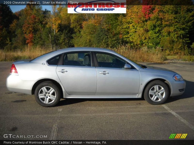 Silver Ice Metallic / Ebony 2009 Chevrolet Impala LS