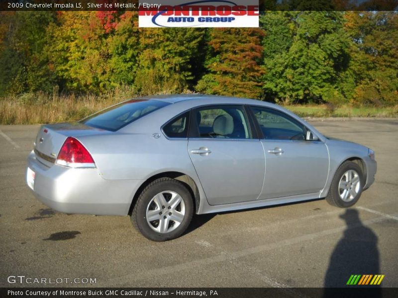 Silver Ice Metallic / Ebony 2009 Chevrolet Impala LS