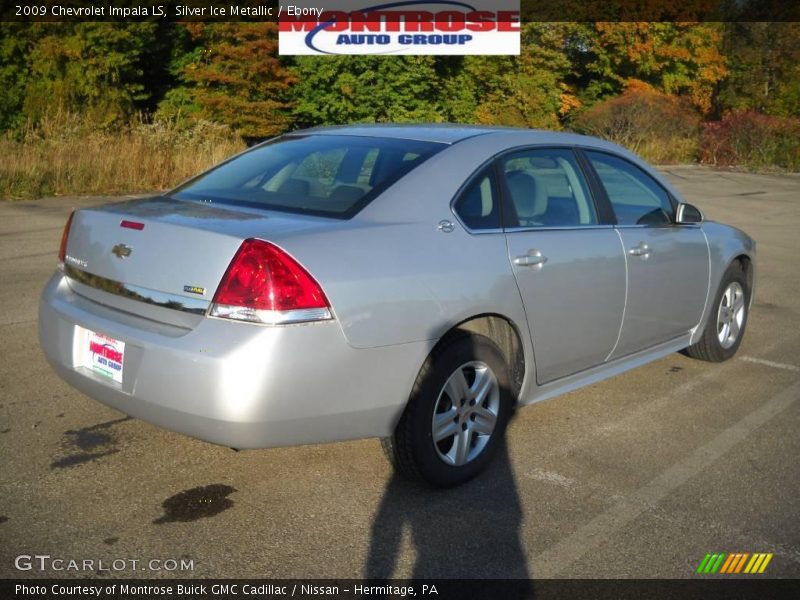 Silver Ice Metallic / Ebony 2009 Chevrolet Impala LS