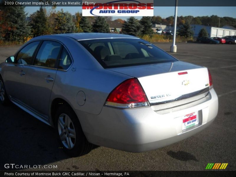 Silver Ice Metallic / Ebony 2009 Chevrolet Impala LS