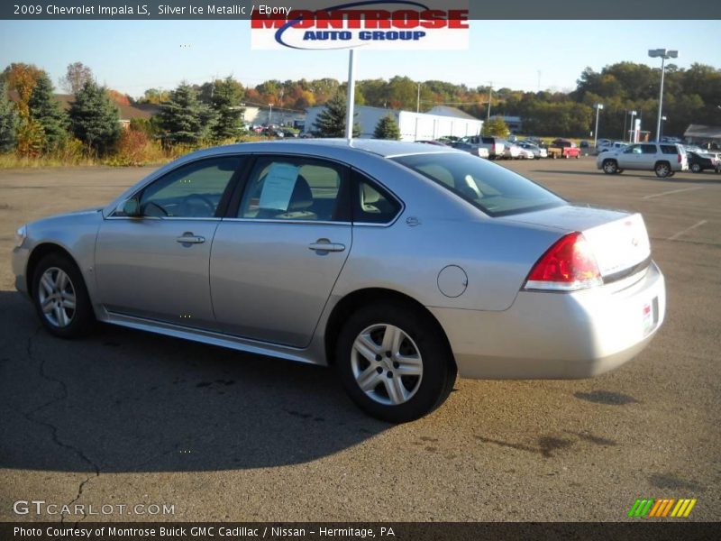 Silver Ice Metallic / Ebony 2009 Chevrolet Impala LS