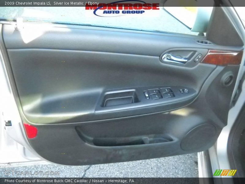 Silver Ice Metallic / Ebony 2009 Chevrolet Impala LS