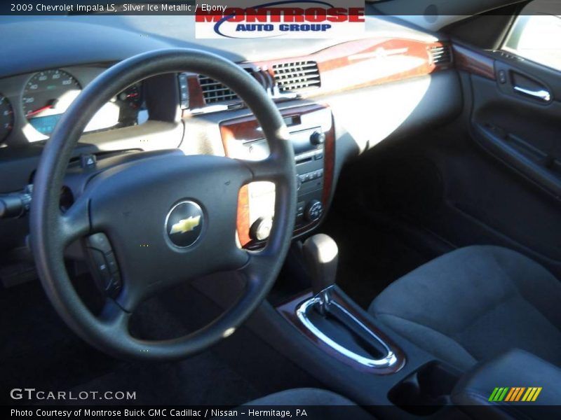 Silver Ice Metallic / Ebony 2009 Chevrolet Impala LS