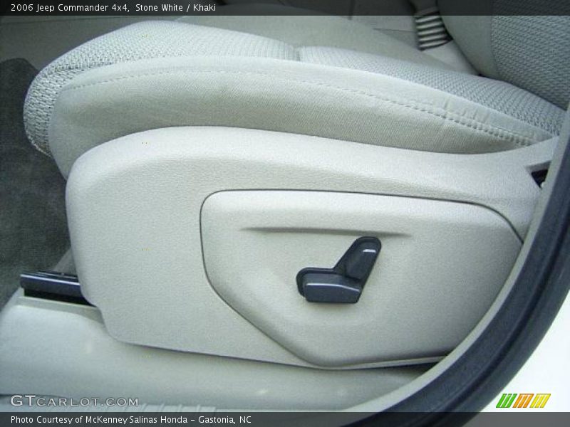 Stone White / Khaki 2006 Jeep Commander 4x4