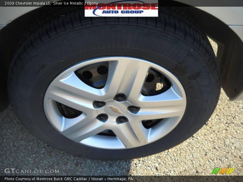 Silver Ice Metallic / Ebony 2009 Chevrolet Impala LS