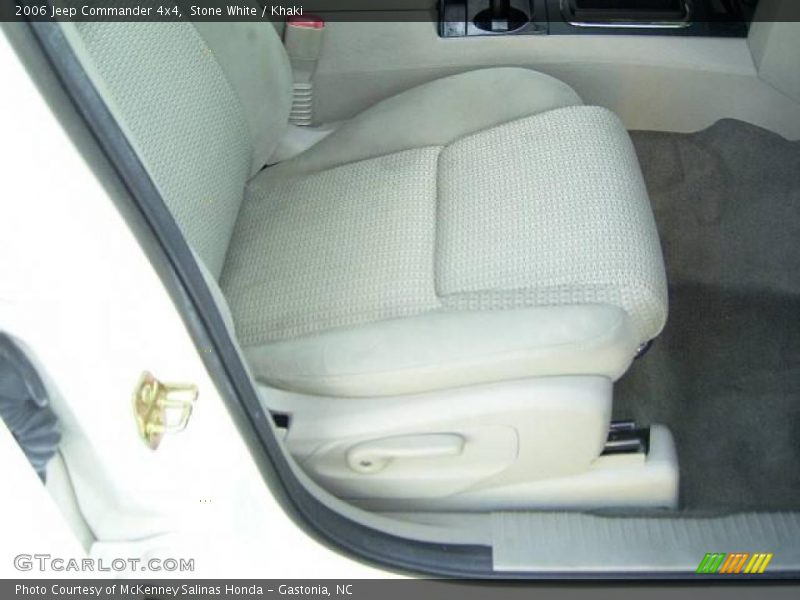 Stone White / Khaki 2006 Jeep Commander 4x4