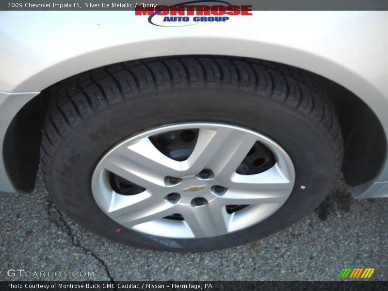 Silver Ice Metallic / Ebony 2009 Chevrolet Impala LS