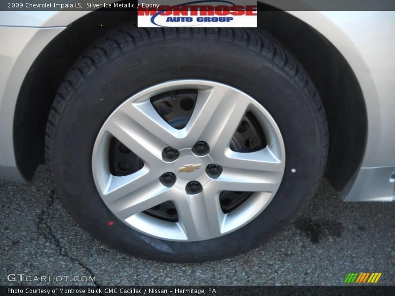 Silver Ice Metallic / Ebony 2009 Chevrolet Impala LS