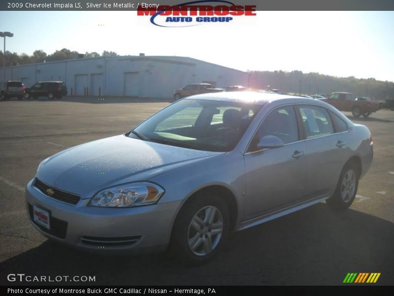Silver Ice Metallic / Ebony 2009 Chevrolet Impala LS