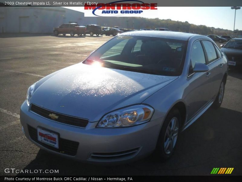 Silver Ice Metallic / Ebony 2009 Chevrolet Impala LS