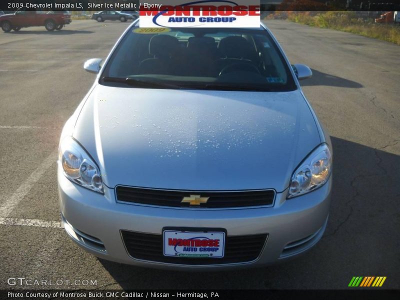Silver Ice Metallic / Ebony 2009 Chevrolet Impala LS