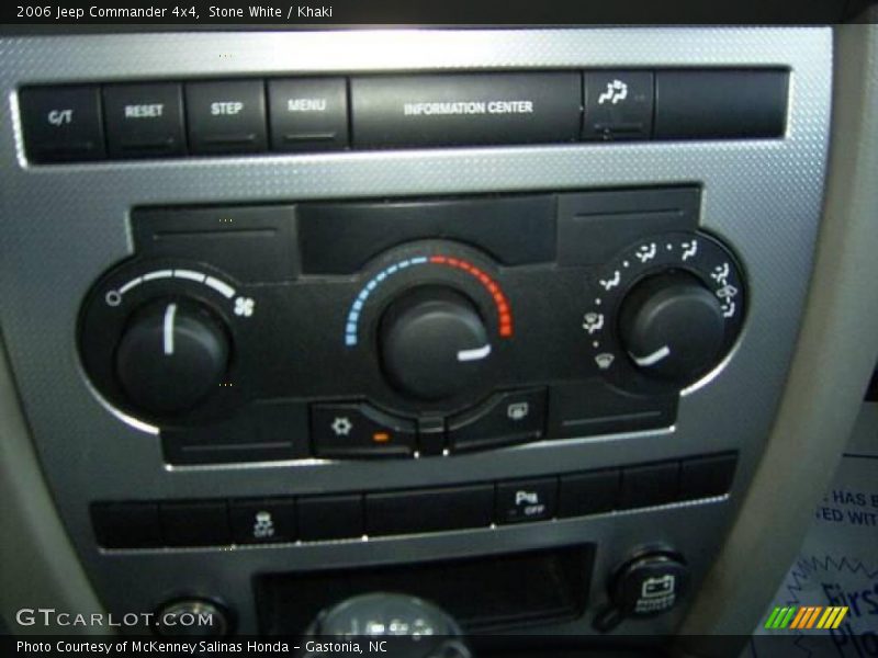 Stone White / Khaki 2006 Jeep Commander 4x4