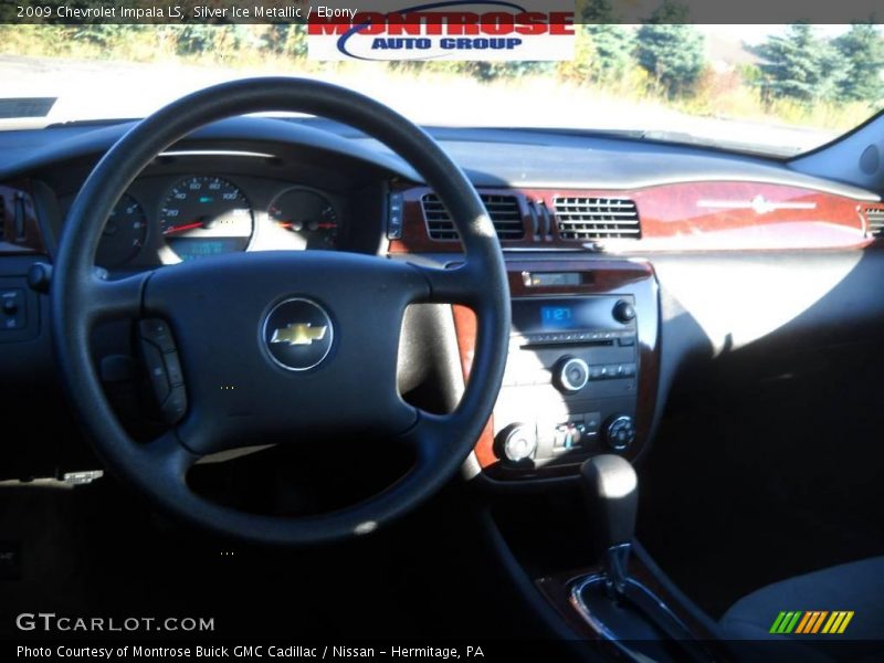 Silver Ice Metallic / Ebony 2009 Chevrolet Impala LS