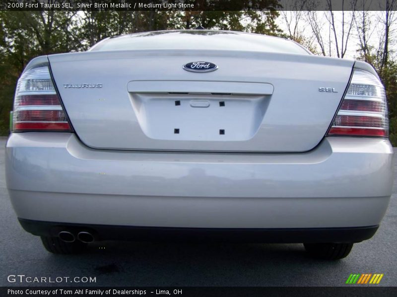Silver Birch Metallic / Medium Light Stone 2008 Ford Taurus SEL
