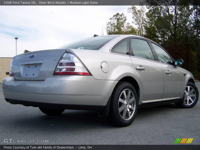 Silver Birch Metallic / Medium Light Stone 2008 Ford Taurus SEL