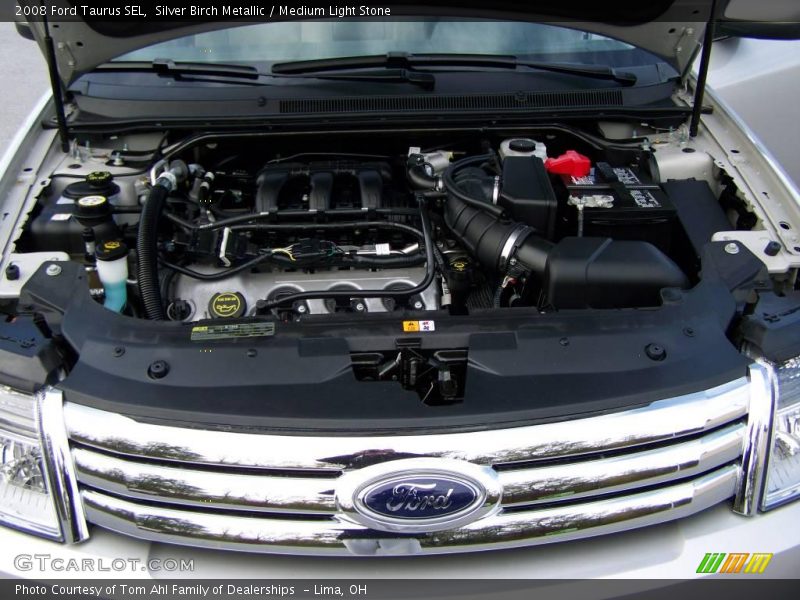 Silver Birch Metallic / Medium Light Stone 2008 Ford Taurus SEL