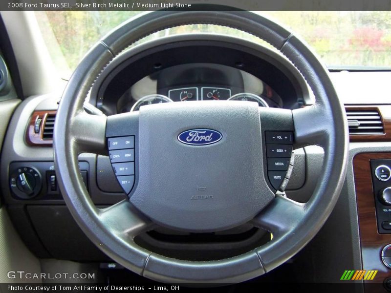 Silver Birch Metallic / Medium Light Stone 2008 Ford Taurus SEL
