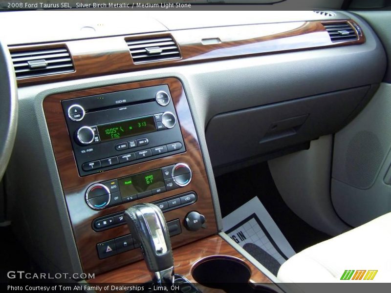 Silver Birch Metallic / Medium Light Stone 2008 Ford Taurus SEL