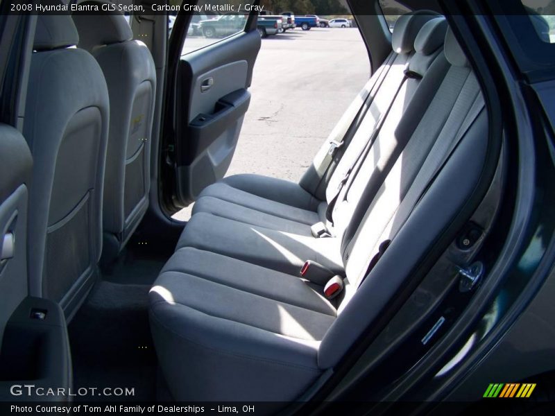 Carbon Gray Metallic / Gray 2008 Hyundai Elantra GLS Sedan
