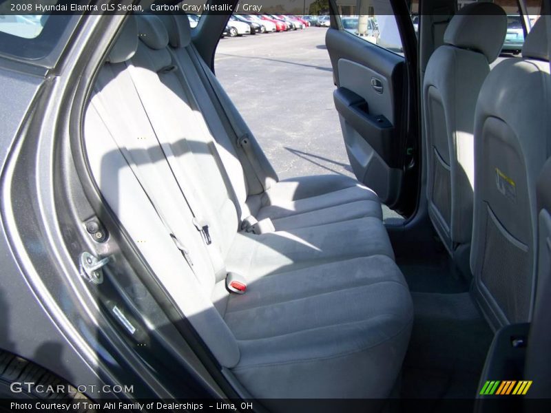 Carbon Gray Metallic / Gray 2008 Hyundai Elantra GLS Sedan