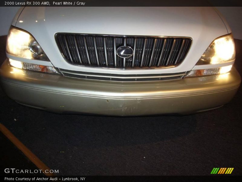 Pearl White / Gray 2000 Lexus RX 300 AWD