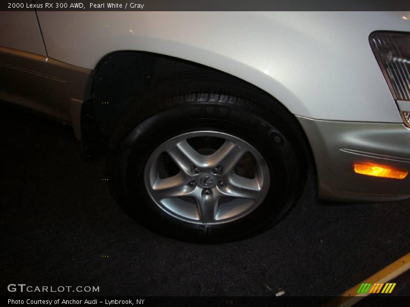 Pearl White / Gray 2000 Lexus RX 300 AWD