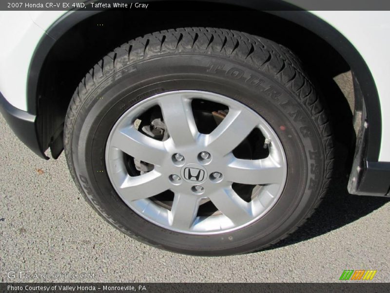 Taffeta White / Gray 2007 Honda CR-V EX 4WD