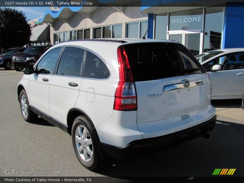 Taffeta White / Gray 2007 Honda CR-V EX 4WD
